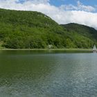 180°-panorama des Happurger Stausees