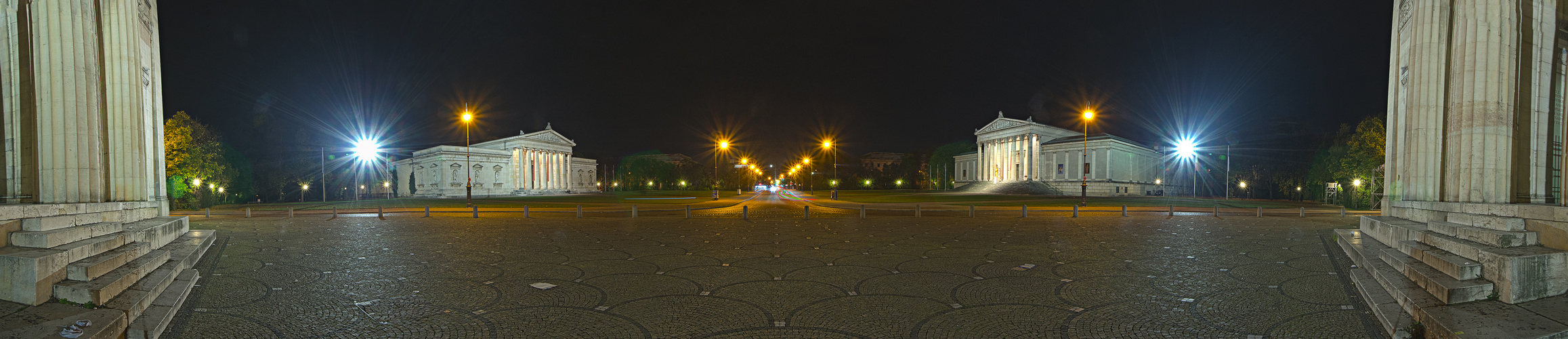 180° Panorama vom Königsplatz