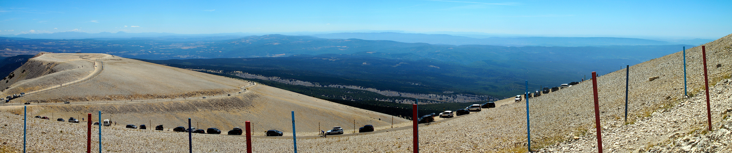 180°-Panorama vom Mont Ventoux