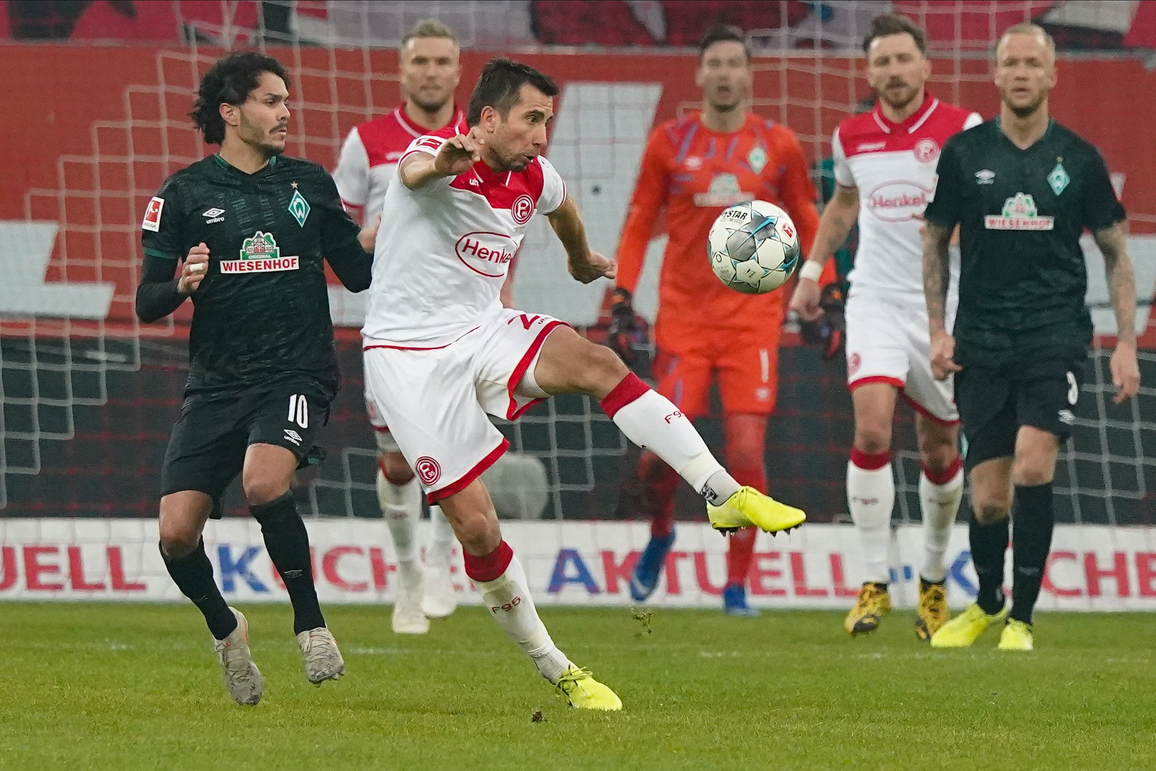 18.01.2020, Merkur Spielarena, Düsseldorf , GER, 1. FBL,  Fortuna Düsseldorf vs. SV Werder Bremen,