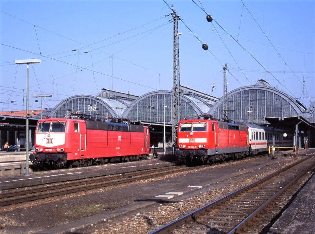 181 203 und 181 223 in Karlsruhe