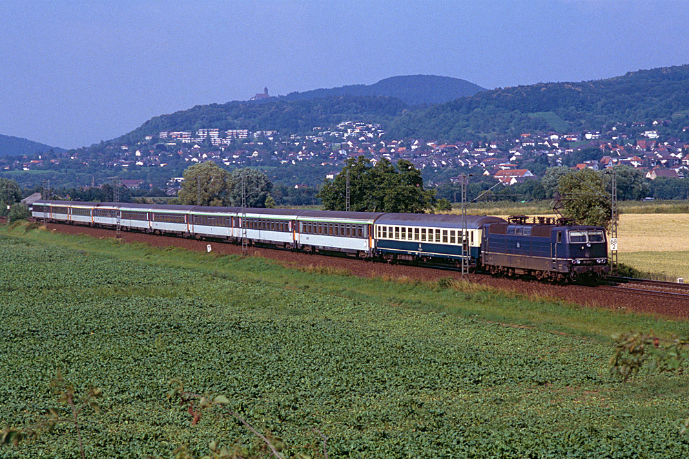 181 210 bei Großsachsen   -   Auf nach Frankreich...