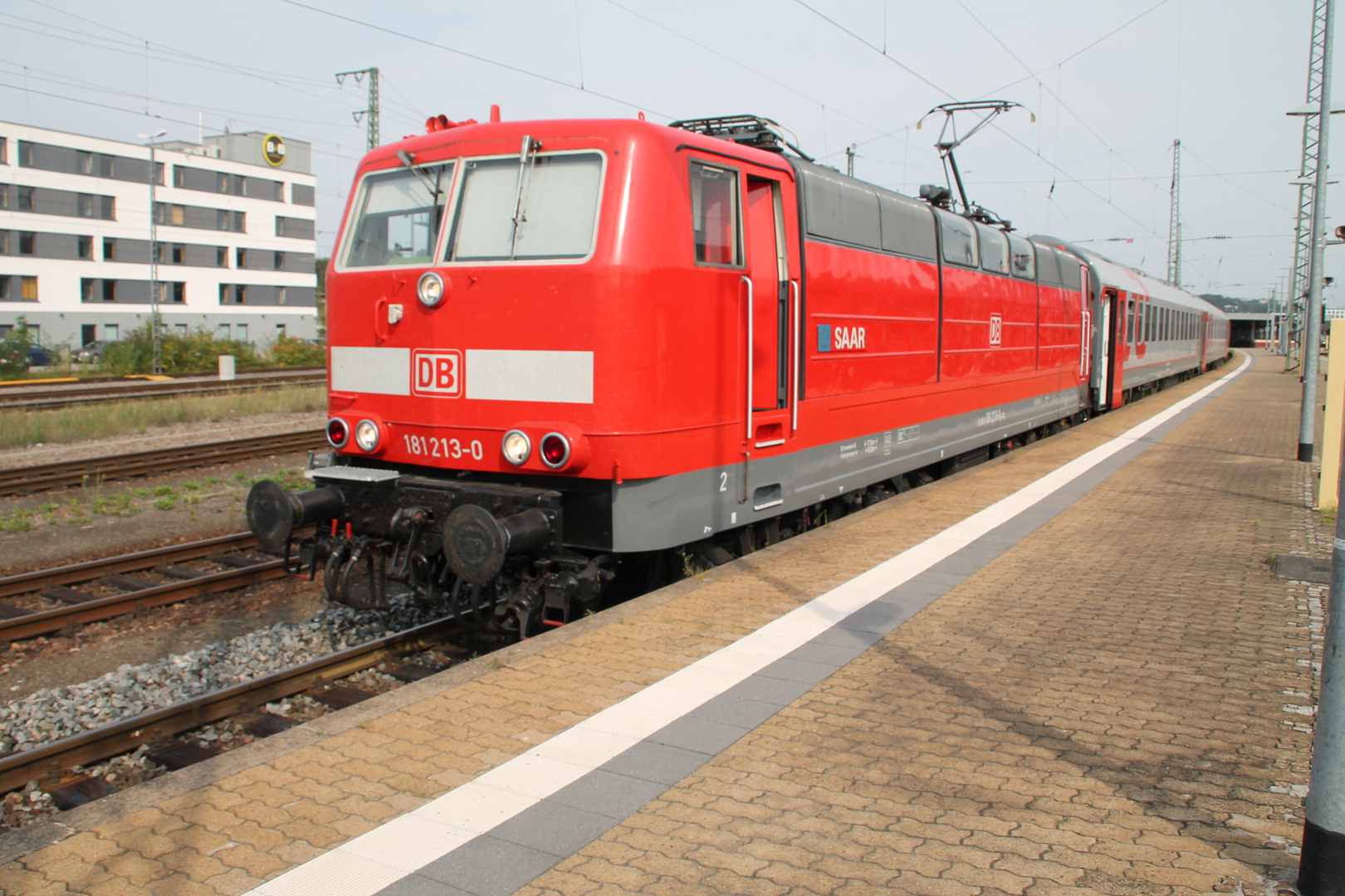 181 2130 mit russischem Personenzug (Moskau,Berlin,Paris) Foto & Bild dampf, diesel und e