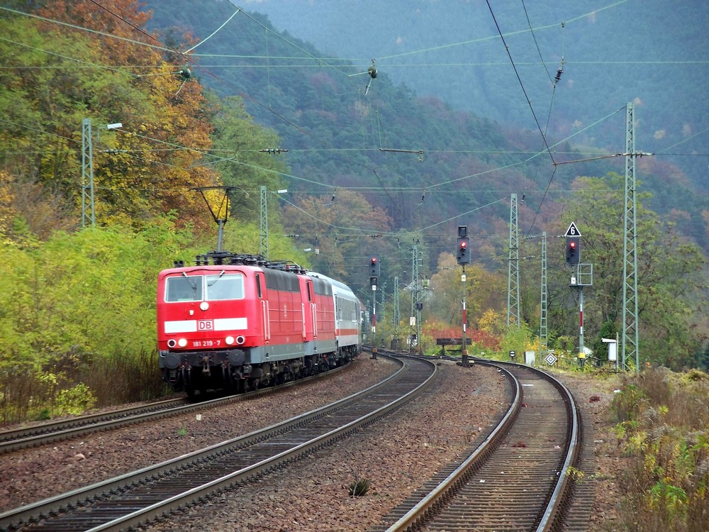 181 219 + 181 207 bei Lambrecht (Pfalz)