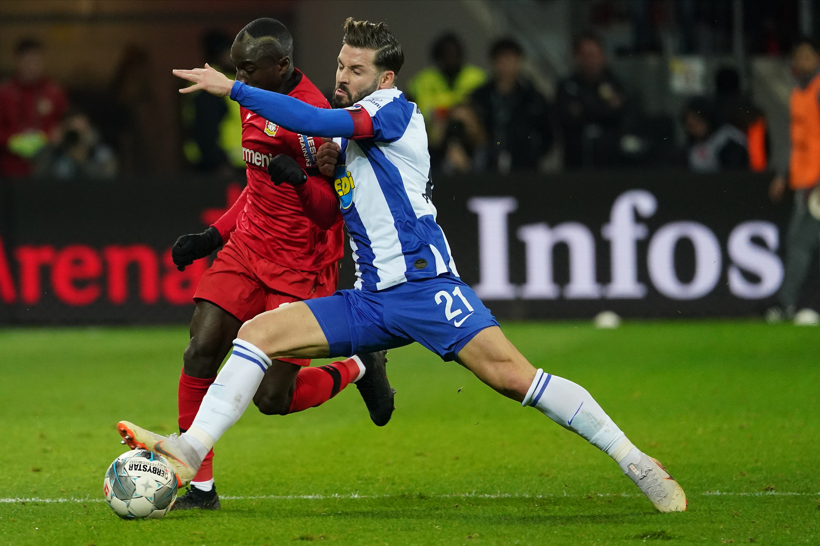 18.12.2019, BayArena, Leverkusen, GER, 1. FBL, Bayer 04 Leverkusen vs. Hertha BSC Berlin,