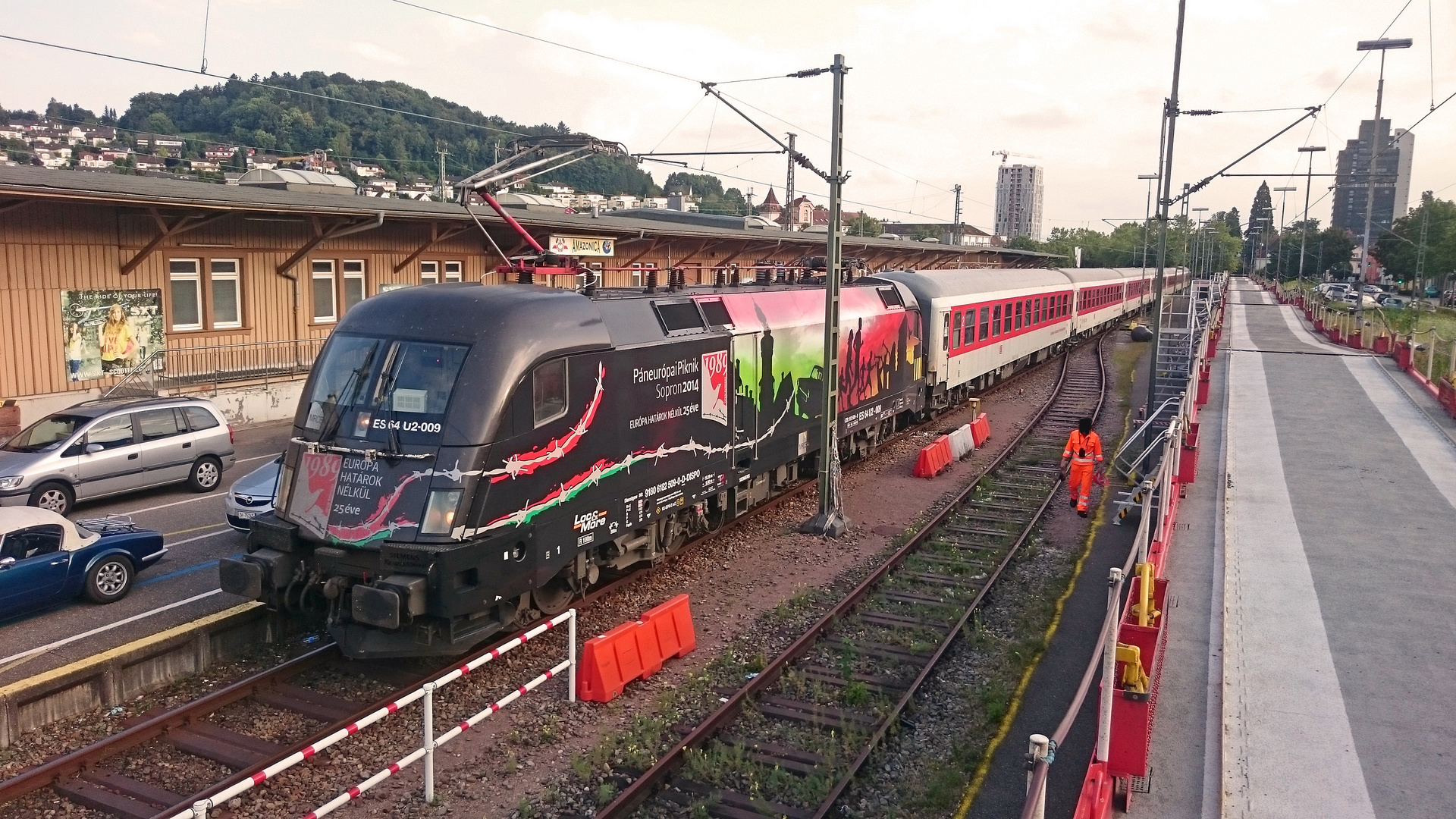 182 509 im Autozugterminal Lörrach