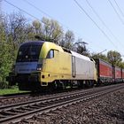 182 525-6 ES 64 U2-025 vor einem Containerzug