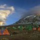 Karanga-Camp unterhalb des Kilimanjaro