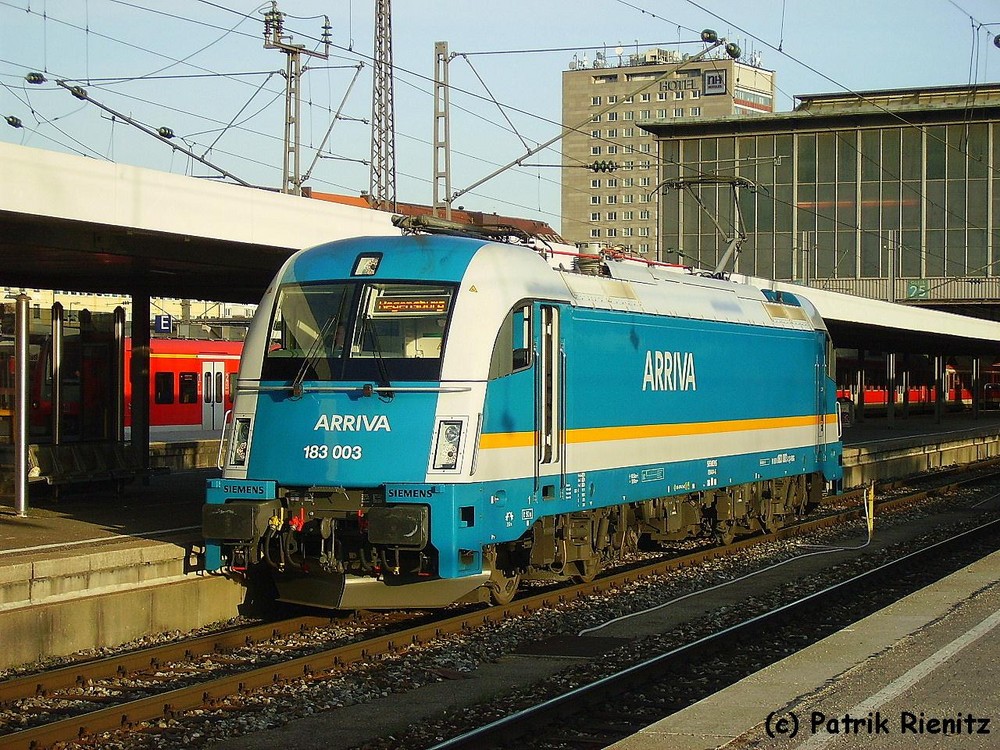 183 003 ARRIVA alex in München Hbf