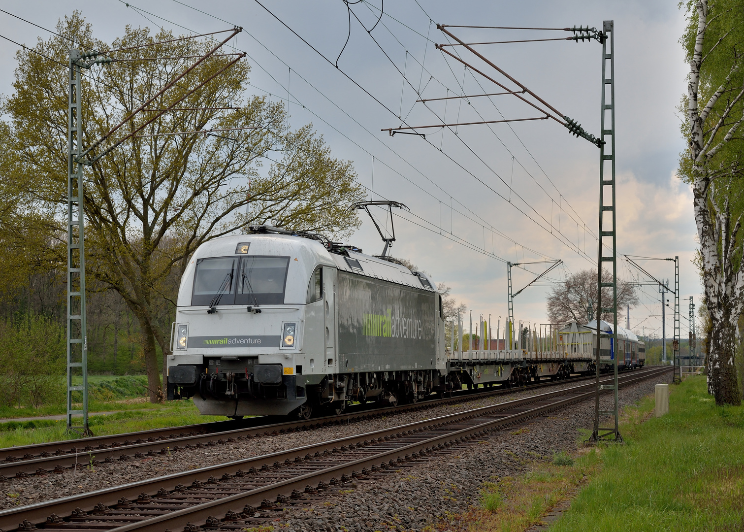 183 500 --Railadventure-- mit Desiro HC Mittelwagen für Israel am 06.05.21 in Hamm Neustadt