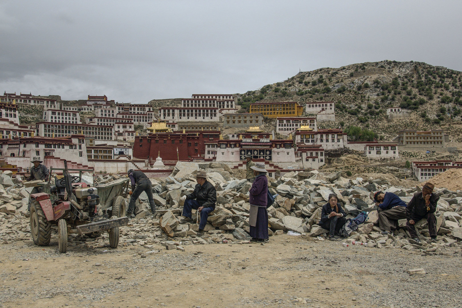 183 - Ganden (Tibet) - Monastery