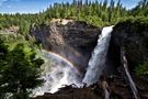 Helmcken Wasserfall mit doppeltem Regenbogen von Friedhelm Hardekopf