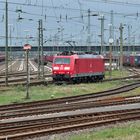 185 099 im Güterbahnhof Neuss