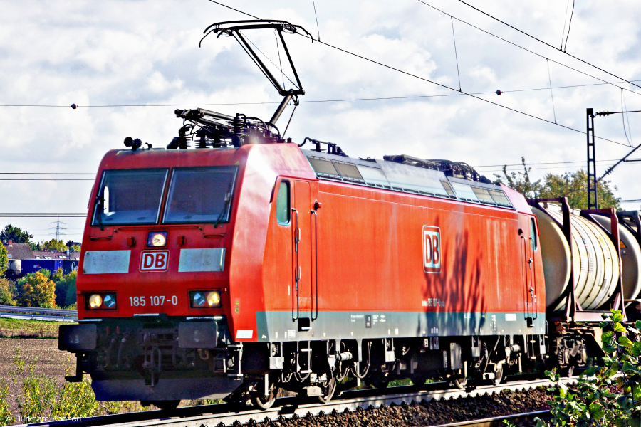 185 107 - Güterzug