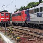 185 160-9 und 151 157-5 DB - 151 004-9 und 151 081 RBH