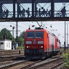 185 160-9 und 151 157-5 DB gemeinsam