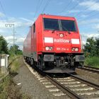 185 214-4 an der Abzweigstelle Südbrücke in Köln