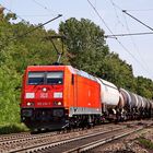 185 236-7 DB mit einem Kesselzug