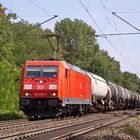 185 236-7 DB mit einem Kesselzug