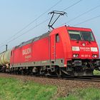 185 297-9 Railion mit einem Kesselzug