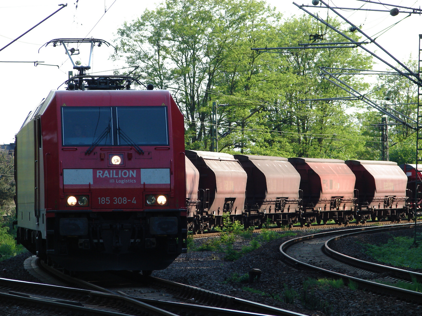 185 308 am Abzw. Rauschwald bei Hanau