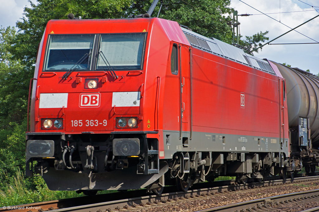 185 363 - Güterzug