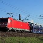 185 373-8 mit einem Autotransport