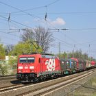 185 399-3 --399 Reklame-- am 07.04.19 in Gütersloh