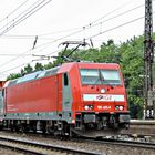 185 405-8 IGE Green Cargo + eine Diesellok