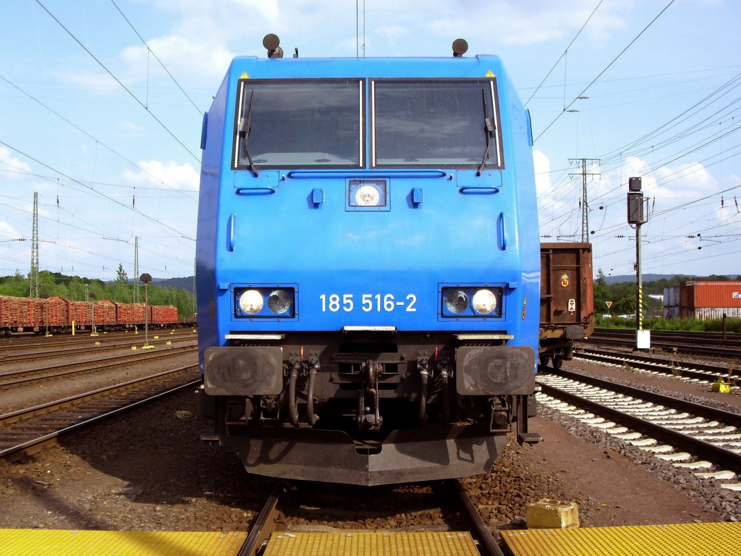 185 516-2 im Einsatz für die DB AG