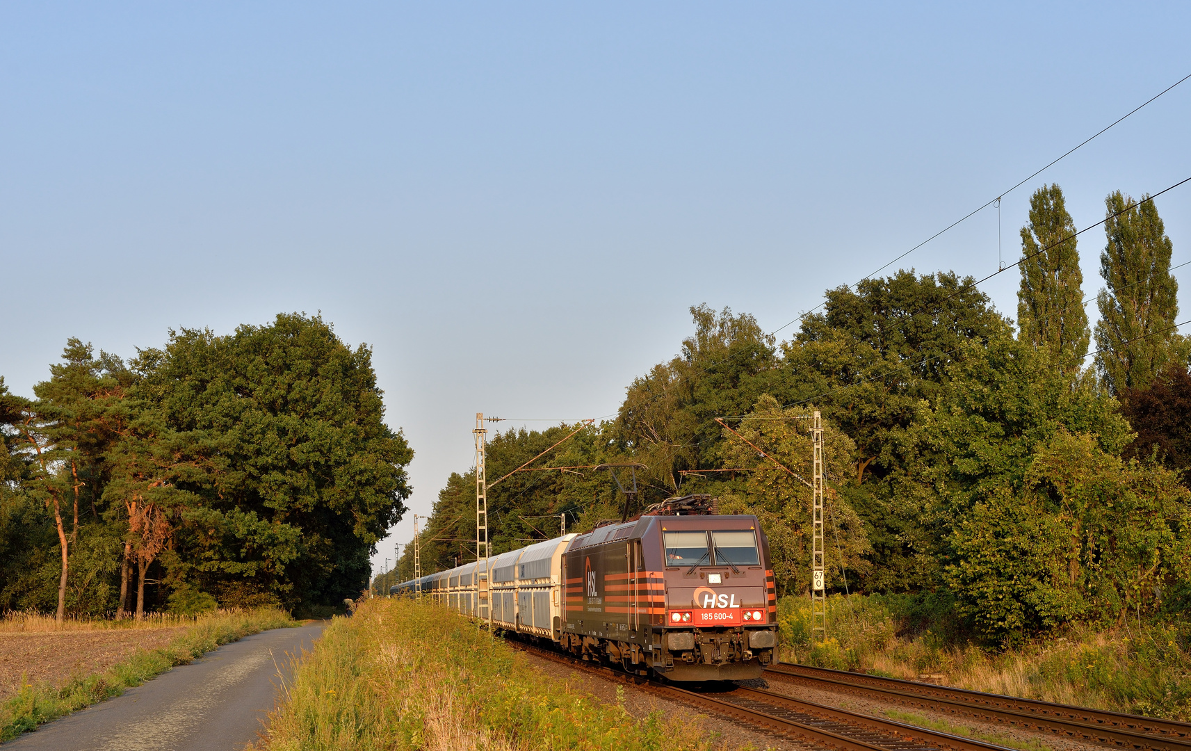 185 600-4 --HSL-- am 28.08.18 in Hamm-Lerche