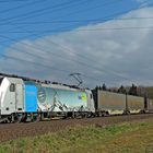 186 103 Railpool BLS Cargo mit einem Containerzug