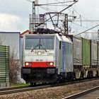 186 103 Railpool mit einem gem. Güterzug