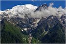 face au majestueux  Mont blanc.... by claudine capello