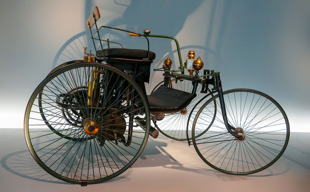 1889 Daimler Motor-Quadricycle "Stahlradwagen"