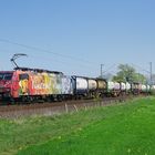 189 206 --SBB Cargo van Gogh-- mit Container am 23.04.19 in Hamm Neustadt