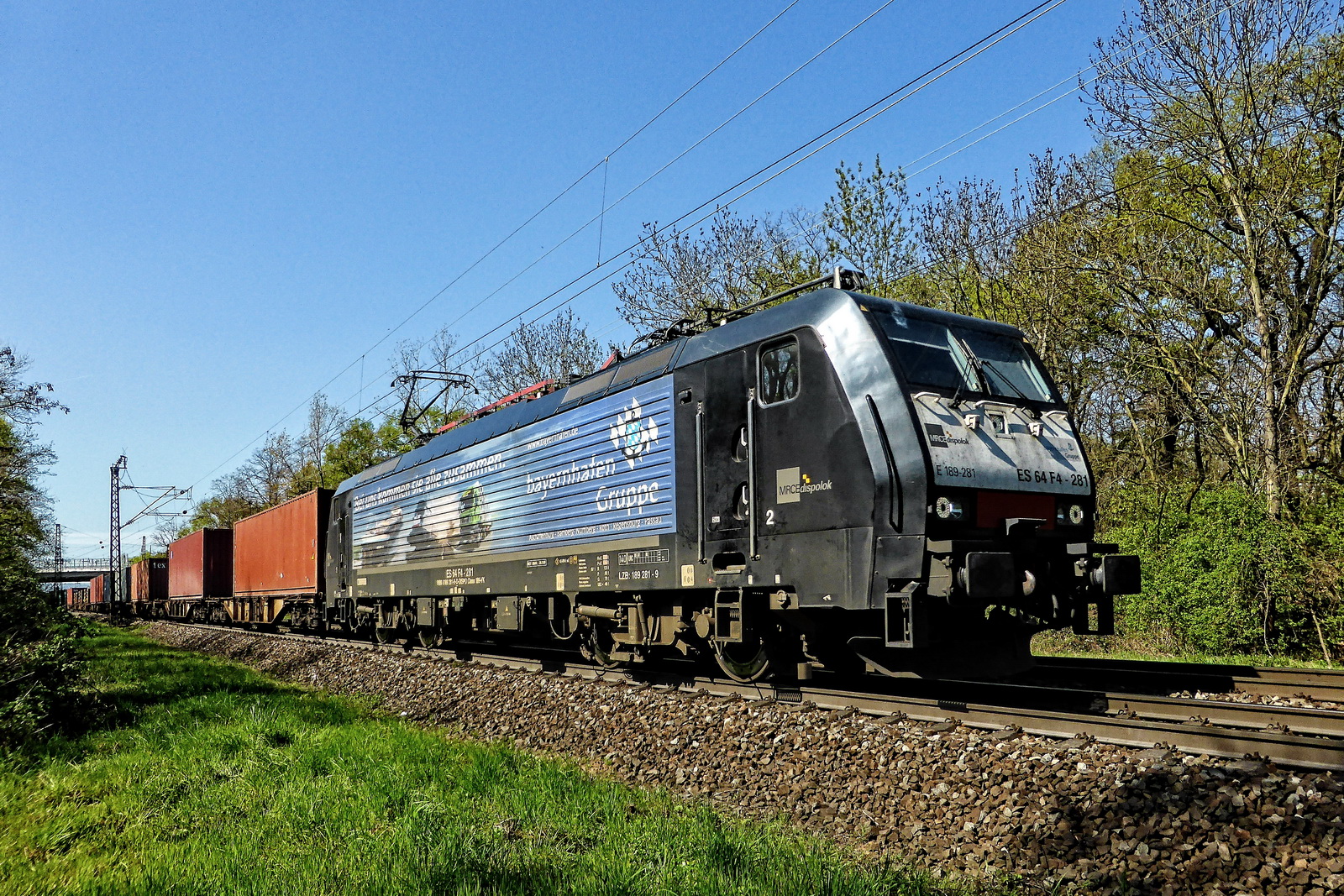 189 291 ES 64 F4-281 MRCE dispolok - bayernhafen Gruppe