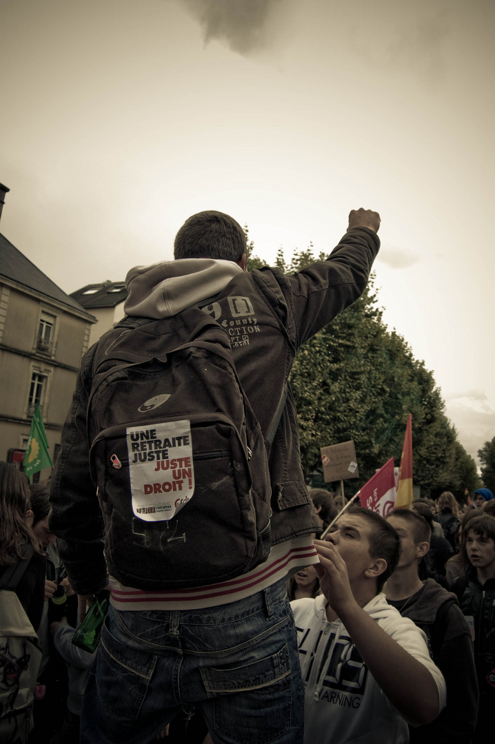 19 octobre 2010 la jeunesse dans la rue