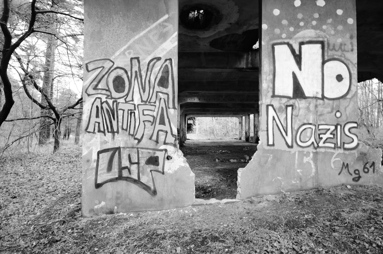 190127 - Zona Antifa, Ruinen