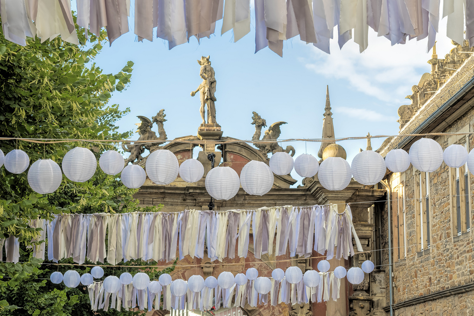 1902SC Landpartie Schloss Bückeburg White Partie