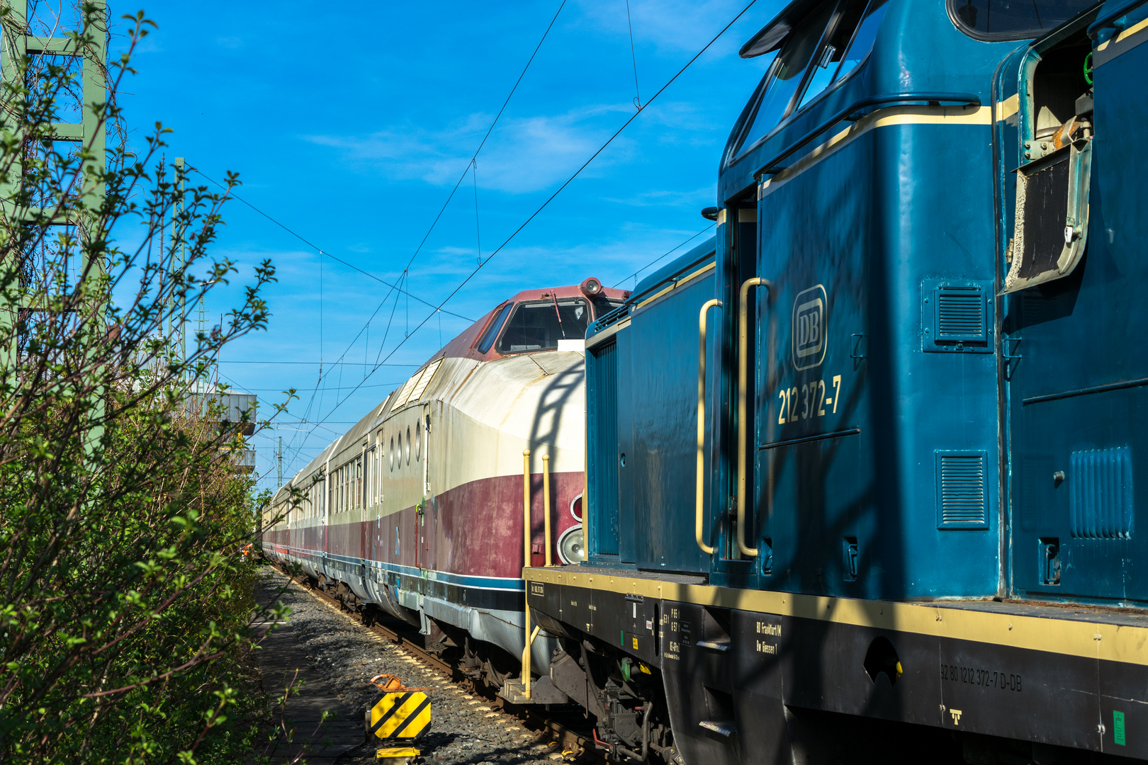 19.04.18 VT 18.16.10 Überführung in Lichtenfels/ Außengleis