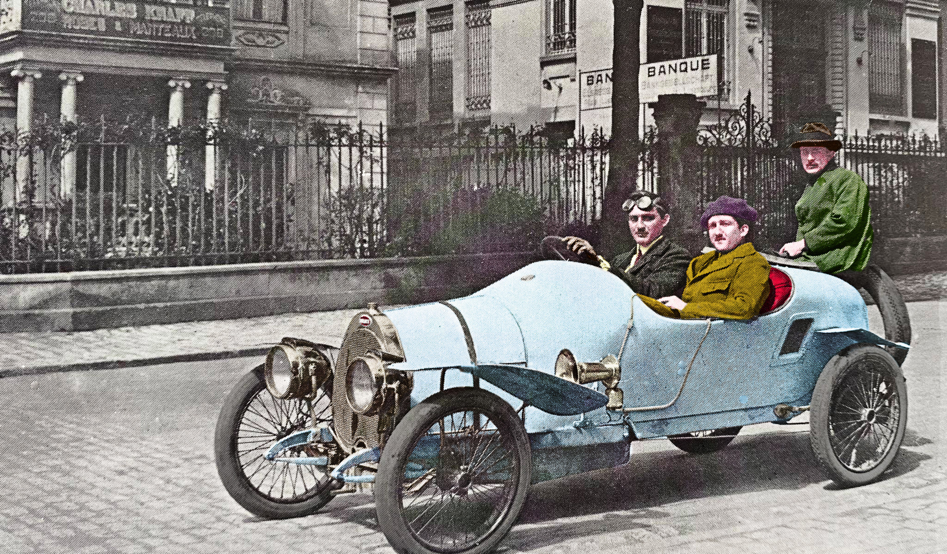 1905 BV Royale Bugatti in Color