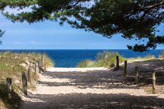 19.07.16 Strandzugang bei Zempin groß