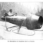 1910 - Der Motorschlitten des Großfürsten Kyrill von Russland