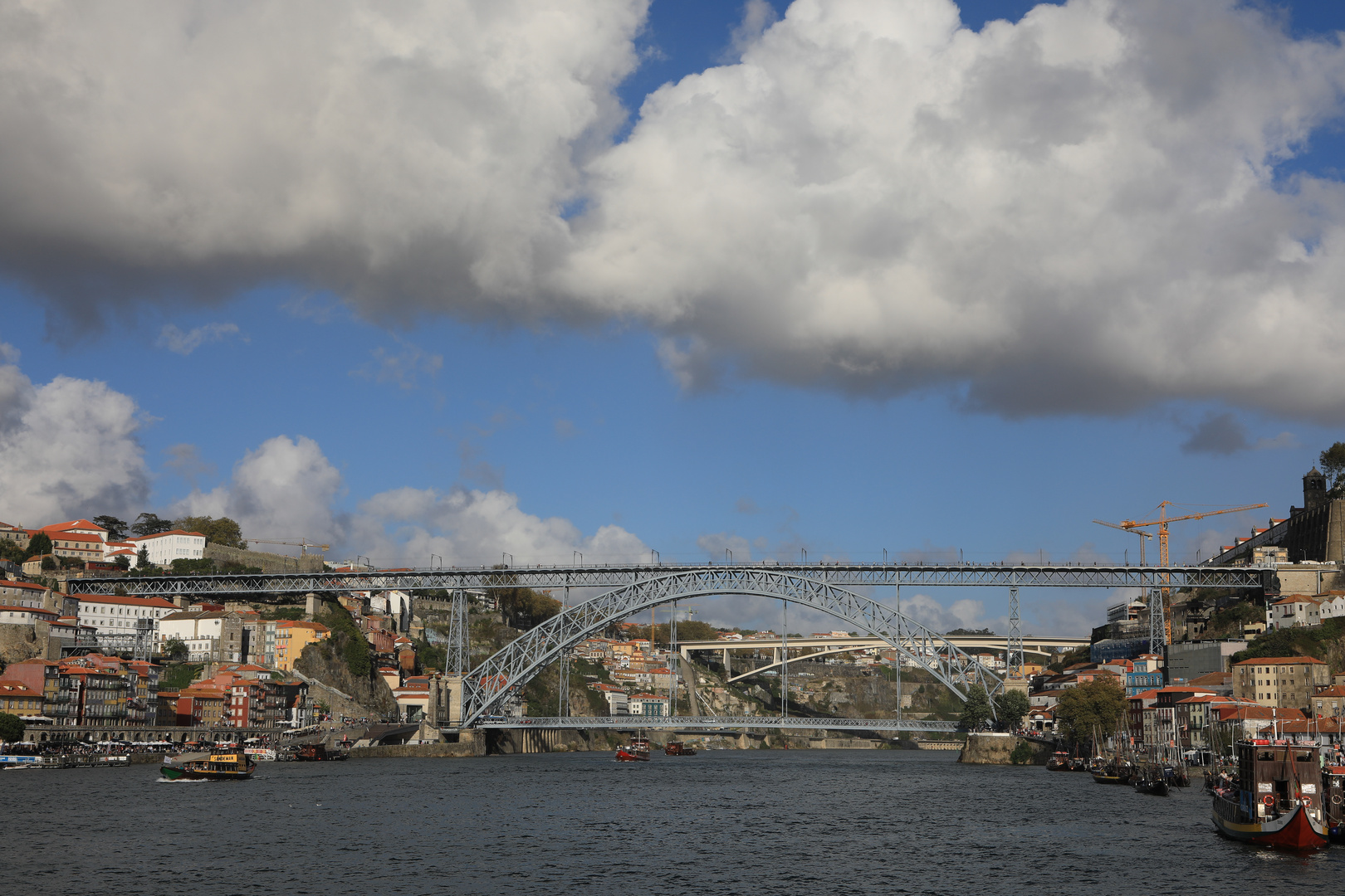 1910 Ponte Dom Luis in Oporto