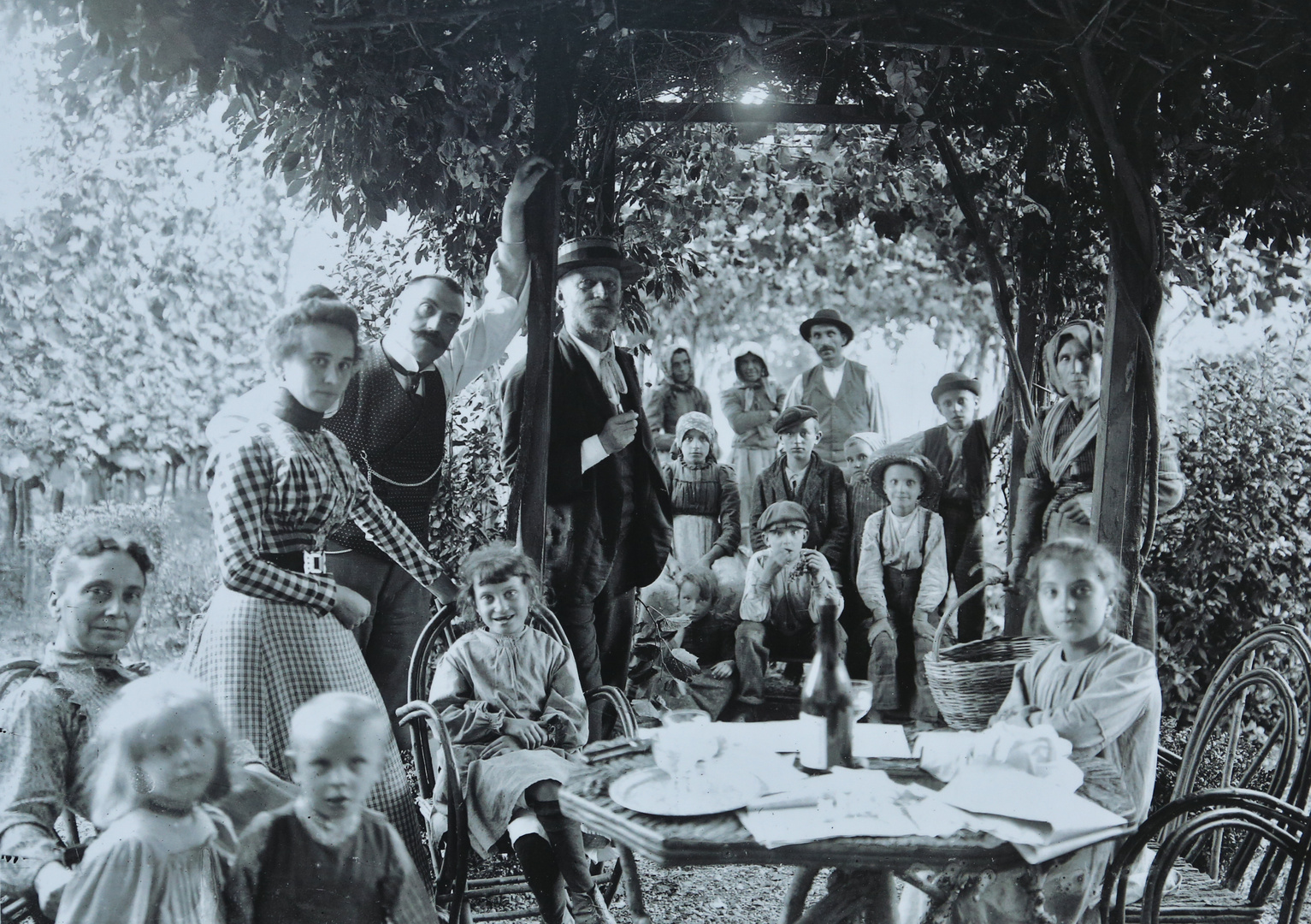 1912 - Weinbauerfamilie in LIgnano