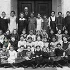 1914 ca Maria Netzer und ihre Schulklasse in Tettnang