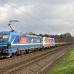 192 016 + 186 430 --RTB-- am 04.0.21 in Hamm-Lerche