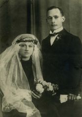 1925 Hochzeit meiner Grosseltern Mosimann-Manhart