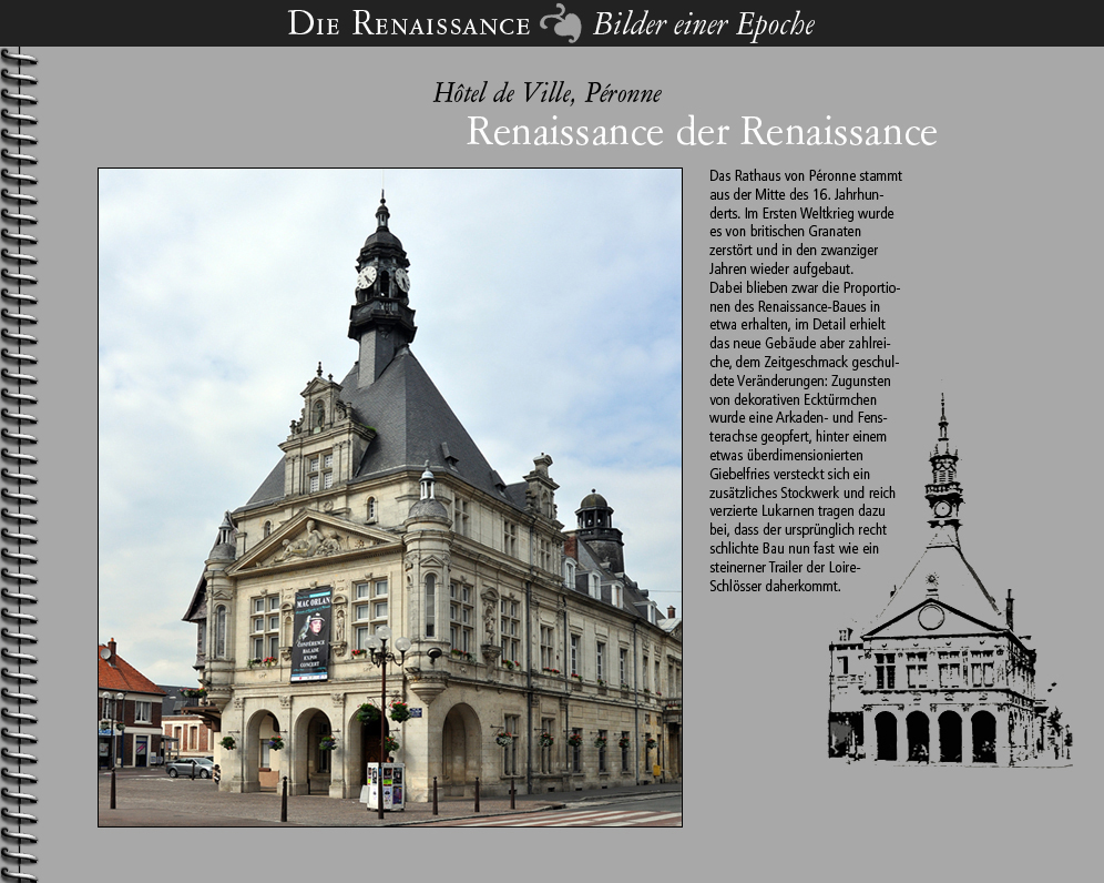 1925 • Hôtel de Ville, Péronne